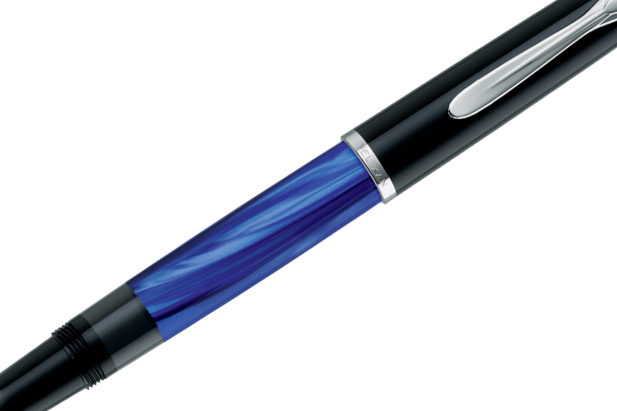 Pelikan Classic M205 Blue Marbled Fountain Pen